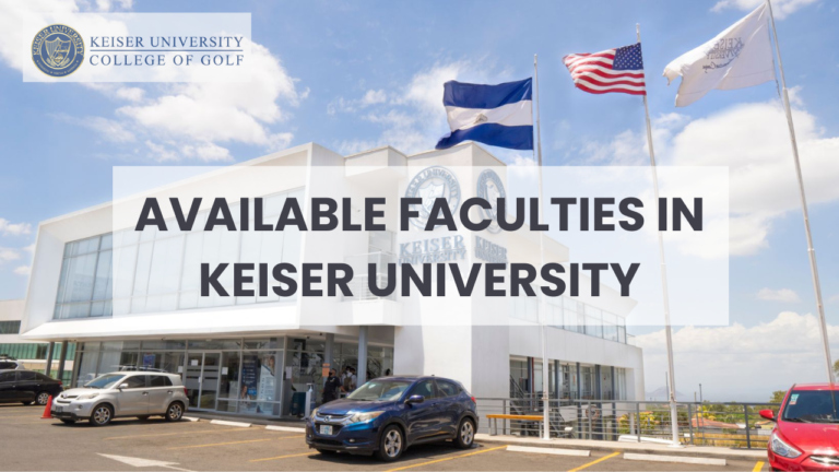 Faculties In Keiser University