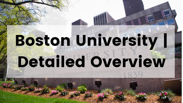 Boston University | Detailed Overview