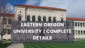 Eastern Oregon University Online | Complete Details