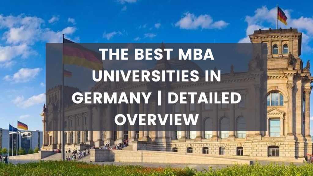 The Best MBA Universities in Germany