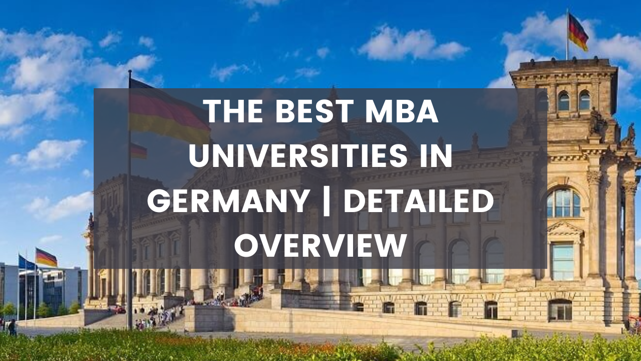 The Best MBA Universities in Germany