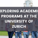 Exploring Academic Programs at the University of Zurich
